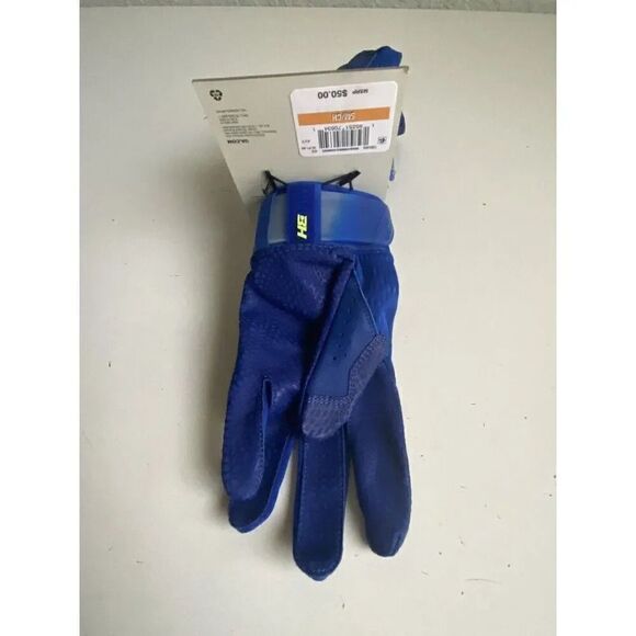 Under Armour Bryce Harper Pro Batting Gloves Blue Baseball 1365465 Men’s Sz S - Picture 6 of 11